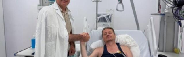 Vučević posetio Glišića u bolnici (FOTO)