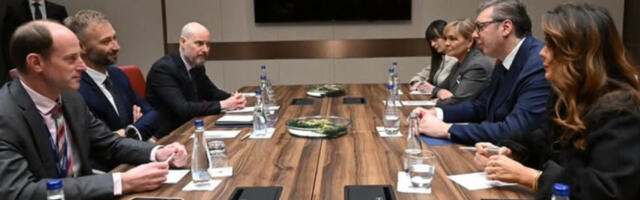 Vučić sa predsednikom GLOBSEC-a: “Srbija ostaje posvećena čuvanju stabilnosti, mira i ekonomskog razvoja”