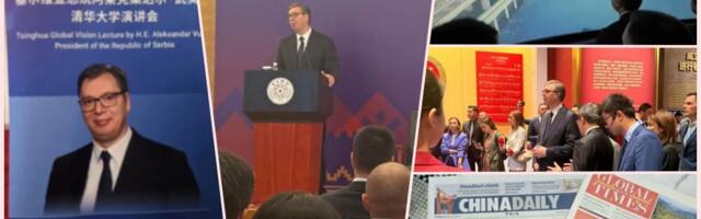 "SVE JE POČELO AGRESIJOM NA SR JUGOSLAVIJU" Ovako je Vučić započeo svoje predavanje pred punom salom studenata u Pekingu: "Pogaženi su svi principi"