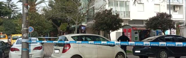 Edmond Mustafa was riddled with bullets here: He was killed in the middle of the street, police block Bar