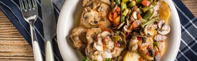 Piletina u belom vinu – jednostavno neodoljivo!