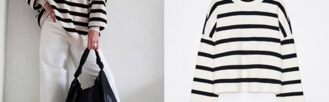 Džemperi na crno-bele pruge su must-have komad i ove sezone!