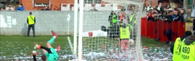 Fudbaleri Budućnosti nisu stigli ni da se raduju pogotku, Zvezda ih već matirala na drugoj strani!