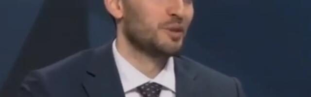 "NE ZNAM KAKO JEDNOSTAVNIJE DA VAS PITAM": Ćosić tri puta postavio isto pitanje, Pavle Grbović uporno menjao temu, voditelj jedva zadržavao smeh - BLAM