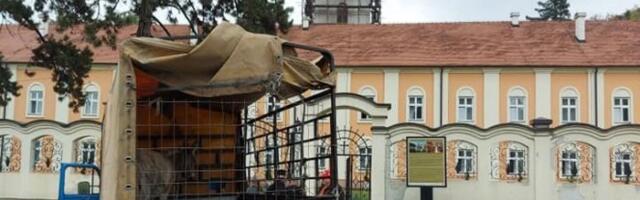 MAGARENCE STIGLO U MANASTIR RAKOVAC! Deda Mile lično uručio poklon, da proizvode lekovito mleko/FOTO/