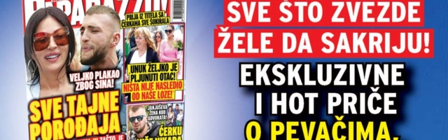 NOVI PAPARAZZO! Sve tajne porođaja: Zašto je Veljko plakao i ko je platio 500.000! Cecina prija iz Titela sve šokirala! Janjuš ide na sud zbog ćerke! RAT Kaće i Teodore zbog Đokovića!