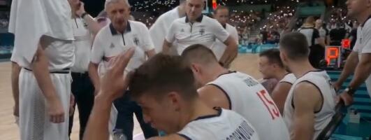 ISPLIVAO SNIMAK IZ SVLAČIONICE SA OI! Žestok govor selektora Svetislava Pešića! (VIDEO)