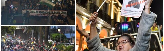 "POKUŠAJ PUČA" U BOLIVIJI, DEMONSTRANTI AKTIVIRAJU DINAMIT NA ULICI! U La Pazu sumnjaju na zaveru "uzgajivača koke" koji želi povratak na vlast (FOTO, VIDEO)