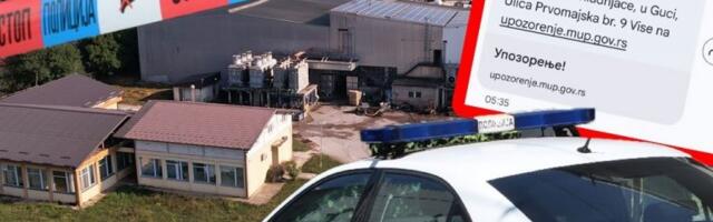 "DOŠLO JE DO NEPRAVILNOSTI!" Oglasio se MUP o curenju amonijaka u Guči: SPREČENA KATASTROFA! (FOTO)