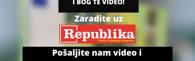 MEGA AKCIJA REPUBLIKE I SRPSKOG TELEGRAFA: Pošalji video i osvoji 100 evra!