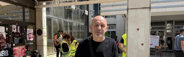 Profesor Ekonomskog fakulteta Mimović dosledan u podršci studentima (VIDEO)