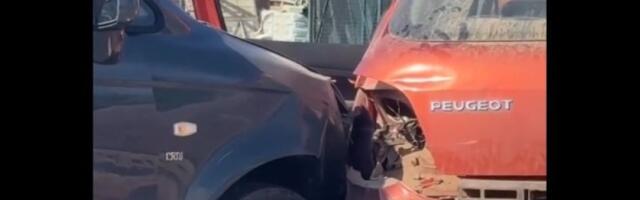 Kolaps u Nišu! Strašan sudar, krš i lom na sve strane (VIDEO)