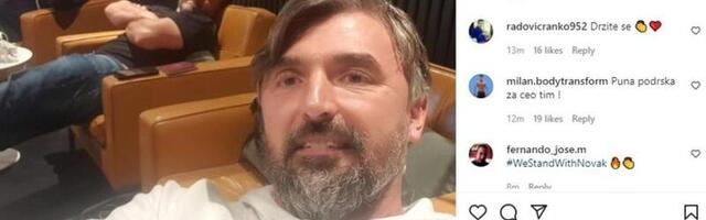 Prva fotografija sa aerodroma: Ivanišević poslao poruku dok čeka