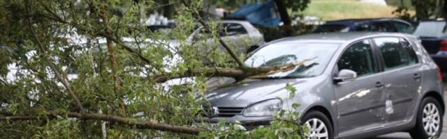 DRVO VAM JE UNIŠTILO AUTO TOKOM OLUJE? Evo šta da radite i kome da se obratite za nadoknadu štete