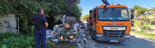 Uklonjena divlja deponija u MZ Stanovo