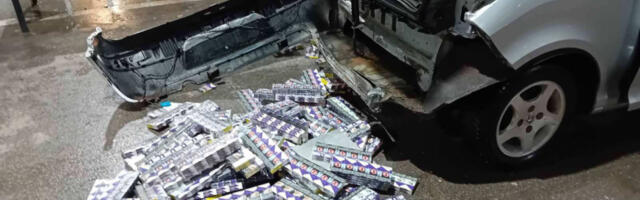 PAO ŠVERCER U SRPSKOJ CRNJI Uhapšen Rumun sa 2.500 paklica cigareta