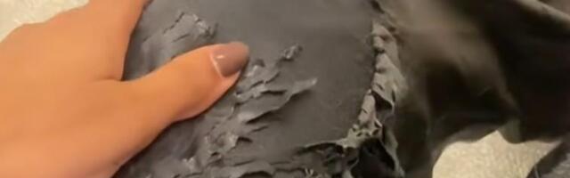 Peglala pantalone od veštačke kože: Kad je došla na posao počele su da se raspadaju