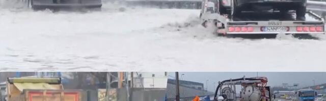 ZEMLJA PROGUTALA AUTOMOBIL ZA PAR SEKUNDI! Kruži šokantan snimak, usisala ga usred Istanbula! Najveći grad Turske poplavljen, vozila plutaju! (FOTO/VIDEO)