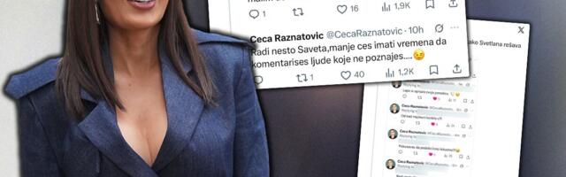 RAZVEZALA JEZIK! Ceca nastavlja da se žestoko svađa i odgovara ljudima na Iksu: Go idiot do idiota...