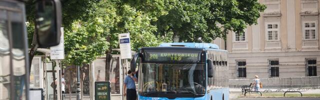 Dramatičan snimak iz Zagreba: Ogroman komad stakla pao među putnike dok su čekali autobus