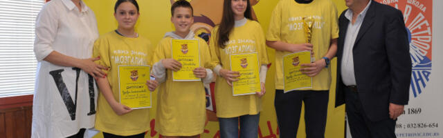Ekipa OŠ “Milica Pavlović“ pobednik kviza “Mozgalicca“