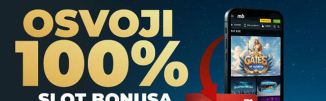 SAMO DANAS – OSVOJI 100% BONUSA NA UPLATU DEPOZITA