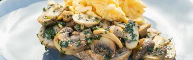 Savršen doručak ili večera: Kremasta kajgana sa pavlakom i pečurkama