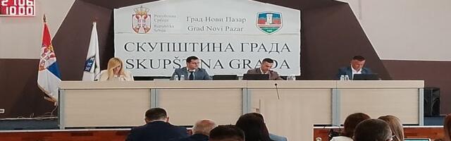 Počela sednica Skupštine Grada Novog Pazara