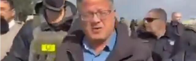 BENA GVIRA ZASULI KAMENJEM: Paori "srdačno" dočekali izraelskog ministra, policija hitno reagovala!  (VIDEO)
