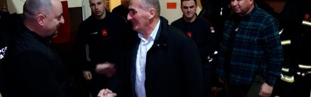 Čelnici Bajine Bašte u novogodišnjoj noći obišli dežurne službe