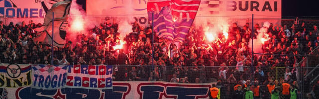 Užasne scene u Splitu: Navijači Hajduka skandirali "Ubij Srbina" i "Za dom spremni"