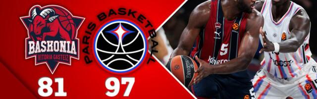 Evroliga kolo 30. | Baskonija - Pariz 81:97
