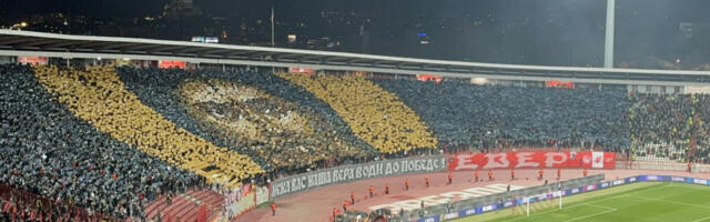 UEFA kaznila Zvezdu! Crveno-beli skupo platili koreografiju Svetog Simeona