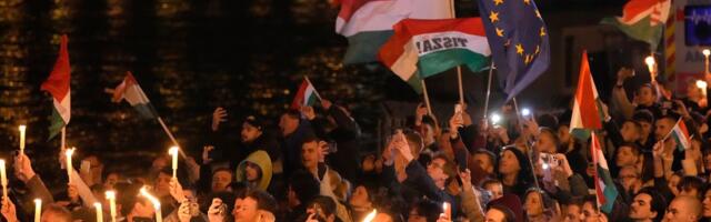 Nadrealne scene iz Mađarske: Ovako se na ulicama slavila pobeda Petera Mađara na izborima