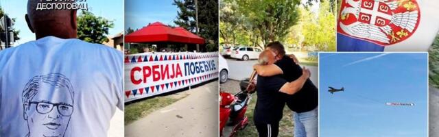 Srbija pobeđuje! Neverovatna podrška građana predsedniku Vučiću - snimak ostavlja bez daha (VIDEO)
