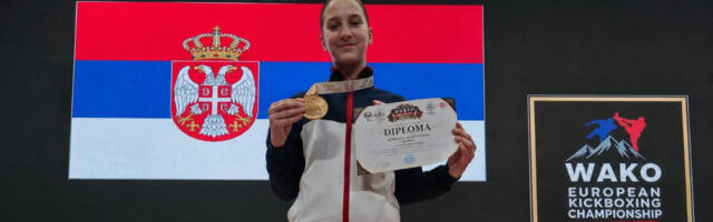 Aleksandra Bodrožić šampionka Balkana u karateu, istorijsko zlato za „Železničar“