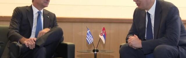 VUČIĆ SE SASTAO SA MICOTAKISOM U TIVTU! Predsedniku predstoje važni razgovori na Samitu EU-Zapadni Balkan!