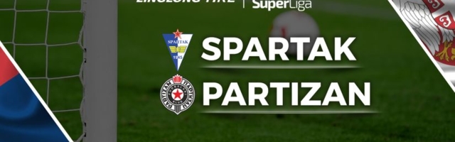 UŽIVO: Spartak - Partizan 1:2, ponovo Filip Stevanović (VIDEO)