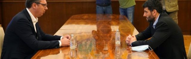 NASTAVLJENE KONSULTACIJE O VLADI! Vučić se sastao sa Šapićem! (FOTO)