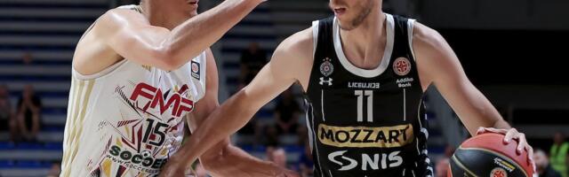 Partizan bez ofanzivnog ritma – FMP ima osam poena prednosti na poluvremenu!