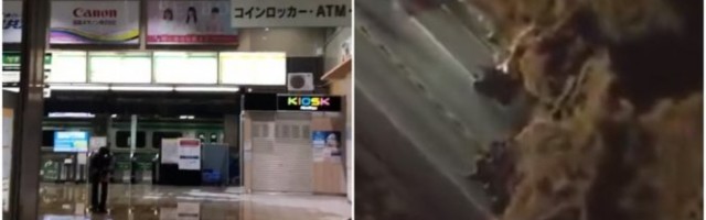 DRAMATIČNI SNIMCI IZ JAPANA NAKON RAZORNOG ZEMLJOTRESA! Proradila klizišta, popucale cevi, 860.000 ljudi bez struje!