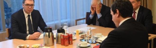 Vučić o susretu sa Kurtijem: Težak sastanak