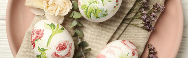 Kreativni uradi - sam dekupaž: ukrasite uskršnja jaja sa stilom