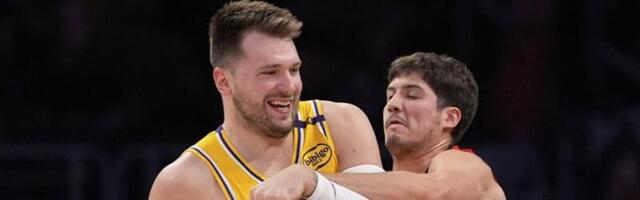 "HJUSTONE, IMAMO PROBLEM": Luka Dončić i Lejkersi demolirali Roketse