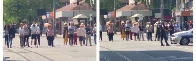 (VIDEO) Od njih ne može da se živi! Grupica blokadera zagorčava život stanovnicima Banovog brda