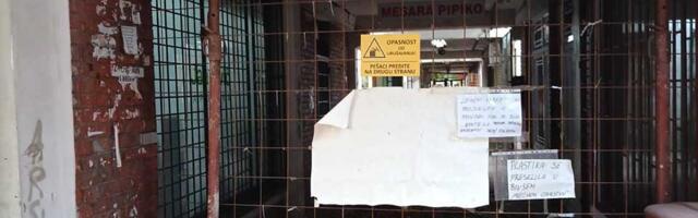Već pola godine zatvoren prolaz u tržnom centru na Bagljašu – sanacije ni na vidiku