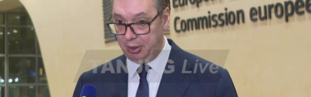 (UŽIVO) Vučić iz Brisela: “Pitanje je kada će stići upozorenje za sekundarne sankcije za centralnu banku”