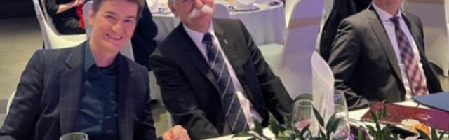 Ана Брнабић на свечаној вечери уочи Конференције председника парламената Југоисточне Европе