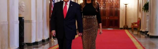Melanija Tramp u stajlingu koji se pamti: Tigrasta suknja naglasila obline - prva dama nikad lepša (FOTO)