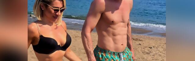 K'O PAR IZ HOLIVUDA! Jovana i Tigar čekali trenutak da PODELE PRIZOR sa odmora - SVI DA IM POZAVIDE NA ISKLESANIM TELIMA! (FOTO)